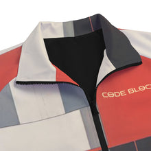 Load image into Gallery viewer, All-Over Print Unisex Stand Collar Black Lining Jacket
