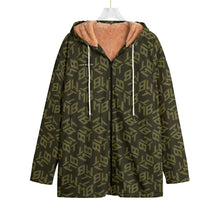 Load image into Gallery viewer, All-Over Print Kid&#39;s Plush Windbreaker
