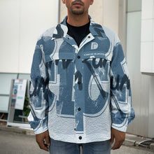 Load image into Gallery viewer, All-Over Print Men's Casual Lapel Jacket
