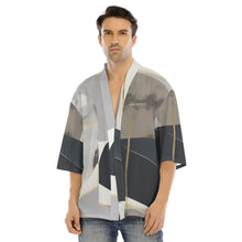 Load image into Gallery viewer, All-Over Print Men's Drop-shoulder Short Coat
