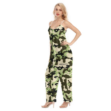 Load image into Gallery viewer, All-Over Print Women's Loose Cami Jumpsuit
