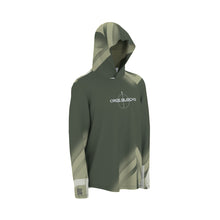 Load image into Gallery viewer, All-Over Print Men's Sunscreen  Sports Hoodie With Thumb Holes
