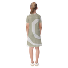 Load image into Gallery viewer, All-Over Print Kid&#39;s Short Sleeve Dress
