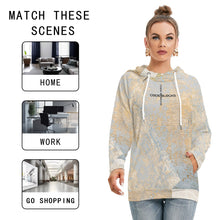 Load image into Gallery viewer, All-Over Print Women's Hoodie With Double Hood
