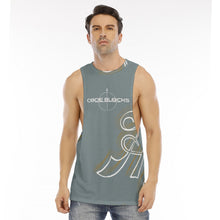 Load image into Gallery viewer, All-Over Print Men's O-neck Long Tank Top
