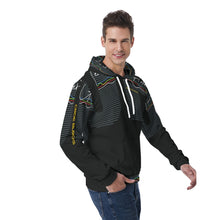 Load image into Gallery viewer, All-Over Print Men's Hoodie With Double-side Print Hood
