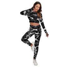 Load image into Gallery viewer, All-Over Print Women's Sport Set With Backless Top And Leggings
