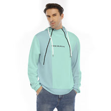 Load image into Gallery viewer, All-Over Print Men's Hoodie With Placket Double Zipper
