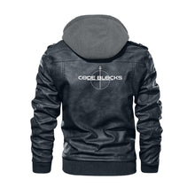 Load image into Gallery viewer, Men's Zip Leather Jacket |DTF

