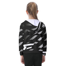 Load image into Gallery viewer, All-Over Print Kid&#39;s Zip-up Hoodie With Patch Pocket
