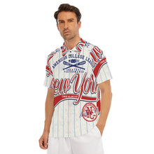 Load image into Gallery viewer, All-Over Print Men&#39;s Short Sleeve Polo Shirt With Button Closure
