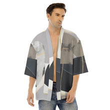 Load image into Gallery viewer, All-Over Print Men's Drop-shoulder Short Coat
