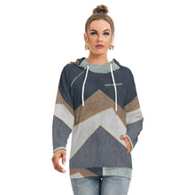 Load image into Gallery viewer, All-Over Print Women's Hoodie With Double Hood
