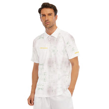 Load image into Gallery viewer, All-Over Print Men's Short Sleeve Polo Shirt With Button Closure
