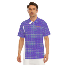 Load image into Gallery viewer, All-Over Print Men's Short Sleeve Polo Shirt With Button Closure

