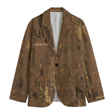 Load image into Gallery viewer, All-Over Print Men's Casual Flat Lapel Collar Blazer | 245GSM Cotton
