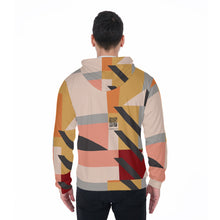 Load image into Gallery viewer, All-Over Print Zip Up Hoodie With Pocket
