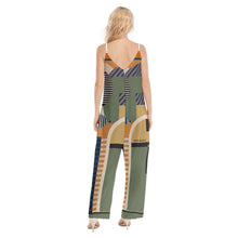 Load image into Gallery viewer, All-Over Print Women's Loose Cami Jumpsuit
