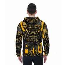 Load image into Gallery viewer, All-Over Print Zip Up Hoodie With Pocket
