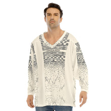 Load image into Gallery viewer, All-Over Print Men's V-neck Ice Hockey Jersey
