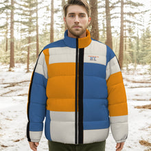 Load image into Gallery viewer, All-Over Print Unisex Stand-up Collar Down Jacket
