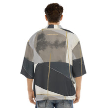Load image into Gallery viewer, All-Over Print Men's Drop-shoulder Short Coat

