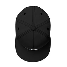 Load image into Gallery viewer, All-Over Print Black Buckle Flat-Brim Baseball Cap With Box
