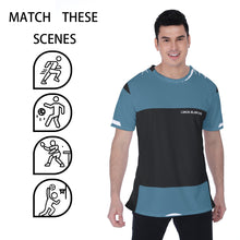 Load image into Gallery viewer, All-Over Print Men&#39;s T-shirt | Birdseye
