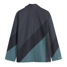 Load image into Gallery viewer, All-Over Print Men&#39;s Casual Flat Lapel Collar Blazer | 245GSM Cotton
