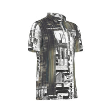 Load image into Gallery viewer, All-Over Print Men's Stretch Polo Shirt
