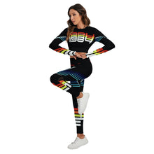 Load image into Gallery viewer, All-Over Print Women's Sport Set With Backless Top And Leggings
