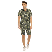 Load image into Gallery viewer, All-Over Print Men's Short Sleeve Shirt Set

