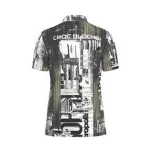 Load image into Gallery viewer, All-Over Print Men's Stretch Polo Shirt
