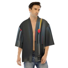 Load image into Gallery viewer, All-Over Print Men's Drop-shoulder Short Coat
