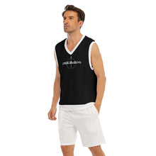 Load image into Gallery viewer, All-Over Print Men's Imitation Knitted V-neck Vest
