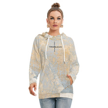 Load image into Gallery viewer, All-Over Print Women's Hoodie With Double Hood
