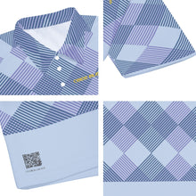 Load image into Gallery viewer, All-Over Print Men's Short Sleeve Polo Shirt With Button Closure
