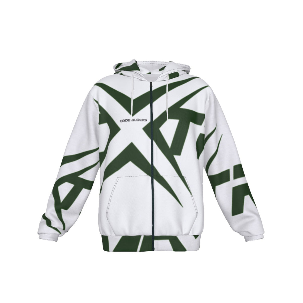 All-Over Print Men's Hoodie With Fleece
