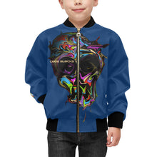 Load image into Gallery viewer, Kids' Bomber Jacket with Pockets (H40)
