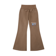 Load image into Gallery viewer, Vintage Washed Flared Fleece Pants

