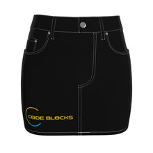 Load image into Gallery viewer, Denim Mini Skirt
