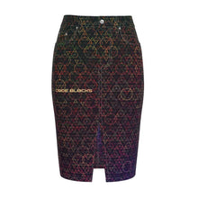 Load image into Gallery viewer, Denim midi Skirt
