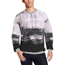 Load image into Gallery viewer, Men's All Over Print Fuzzy Sweatshirt (Model H18)
