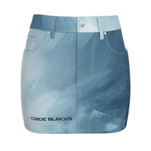 Load image into Gallery viewer, Denim Mini Skirt
