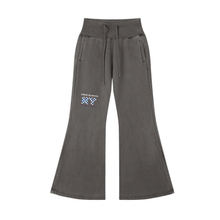 Load image into Gallery viewer, Vintage Washed Flared Fleece Pants
