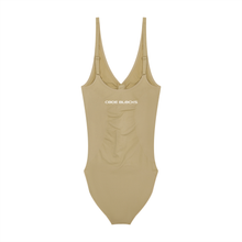 Load image into Gallery viewer, Women’s Full-Zip Ruched Bodysuit
