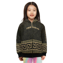 Load image into Gallery viewer, Little Girls' Zip Up Hoodie (H58)
