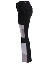 Load image into Gallery viewer, Stitched Wide-Leg Jeans H7XHRQYYKN
