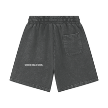 Load image into Gallery viewer, Streetwear Kids Heavyweight 290G Vintage Washed  100% Cotton Shorts
