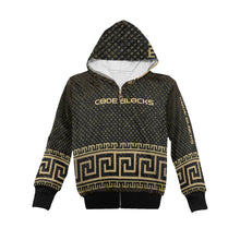 Load image into Gallery viewer, Little Girls' Zip Up Hoodie (H58)
